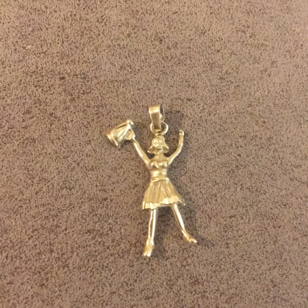 Cheerleader charm